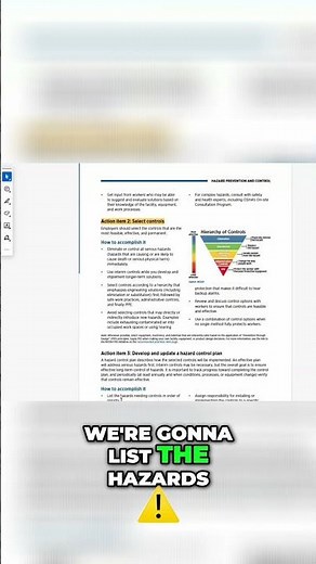 Lockout/Tagout Safety: Hazard Control Plan Explained! #shorts