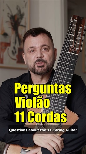📌 #3 Questions about the 11-string guitar! #classicalguitar #guitar #altoguitar #strings #questions