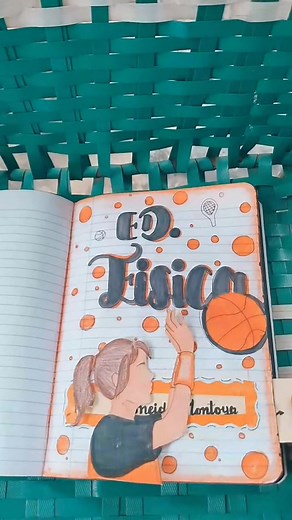 Portada de Educación física #portadasbonitas #education #fisica #ideas #manualidades #Tareas #video #viral #tiktok