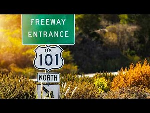 U.S. Route 101 Road Trip in 4K | WA Coast to Redwood Forest — Slow Motion Right Side View