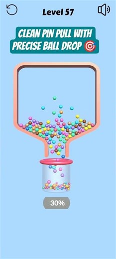 Clean Pin Pull With Ball Drop 🎯 #funstack gravitypuzzle #pinpull #balldrop