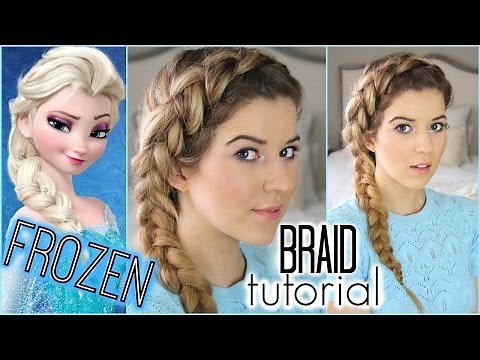 Frozen Tutorial: Elsa Inspired Braid