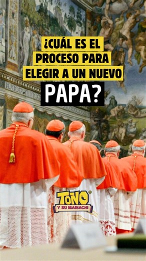 1.7M views · 30K reactions | Ante la delicada salud del papa Francisco, los fieles católicos oran por su salud. Pero, en caso de un desenlace fatal, ¿cuál es el proceso para elegir a un nuevo Papa? Aquí te lo explicamos.#video #tysm #mundo #general #papafrancisco | Toño y su mariachi | Facebook