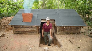 35K views · 1.7K reactions | Building Underground Bushcraft Survival Shelter, Clay Fire , Cooking, Bushcraft skills | Creative Wilderness | Facebook
