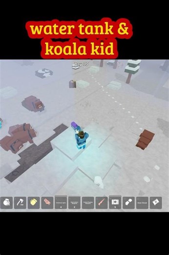 I had to jump on water tank #roblox #99nightintheforest #robloxedit #ytshorts #trending #gaming