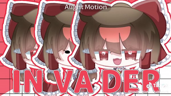 霊夢さんでINVADER MEME - 久しぶりの挑戦