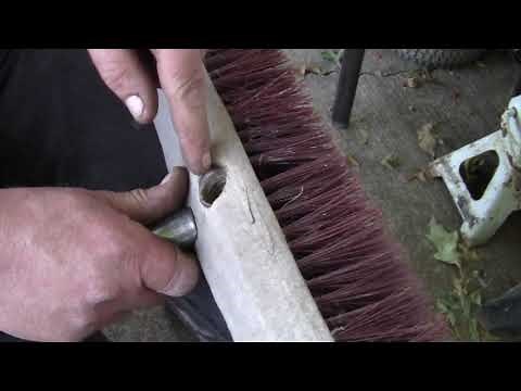 HOW TO FIX A STRIPPED OUT SHOP BROOM