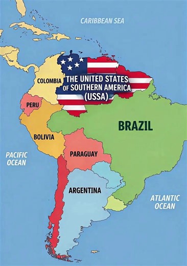 New Map of South America Reveals Surprising Changes