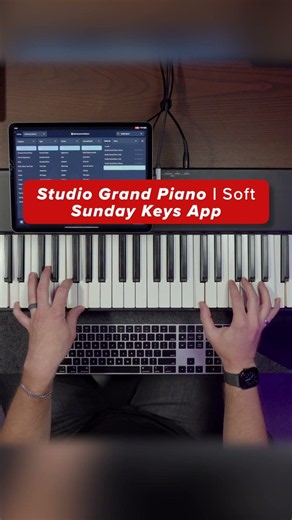 Soft Studio Grand Piano - New in Sunday Keys!
