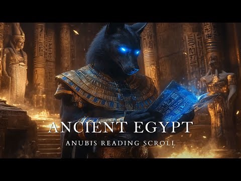 Anubis Reading Scroll | Ancient Egyptian Music | Relaxing Music for Healing & Restoration