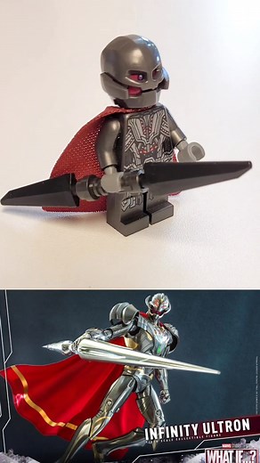 Building Infinity Ultron with LEGO!