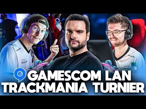 MASSA und GRANADY im GRAND FINAL des gamescom LAN 2024 Turniers! 😄 BIG LAN Race TrackMania Cast