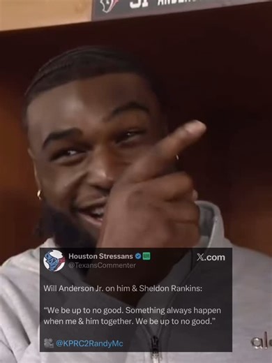 Texans Commenter on Instagram: "Jump man jumpman, them boys (WAJ & Rank) up to something!!"