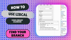💜📖 Welcome your guide for how to use Libcal, your Library Calendar! The Saline County Library has three different branch locations. You can check out books and other materials from any branch and return them to whichever branch is most convenient for you. But each location has different events! Learn how to sort Libcal events by location and make sure you're driving to the right spot for storytimes, crafting, holiday events and more! 🚗 Check out our full Libcal tutorial on our website: https: