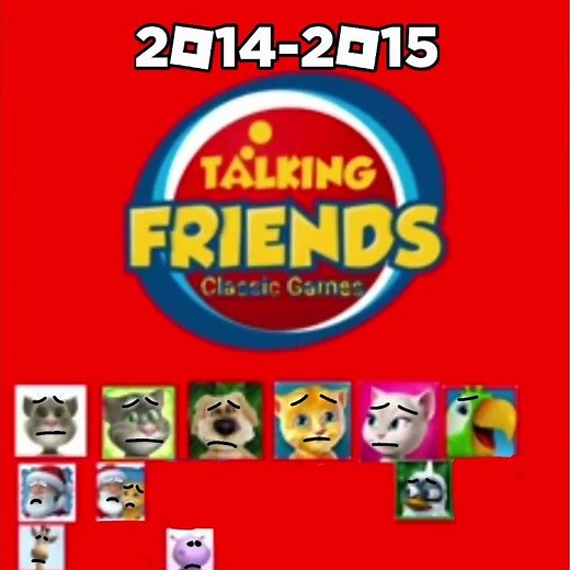 R.I.P Old Outfit7 Characters 2010-2016 (Except For Talking Pierre And Talking Gina)