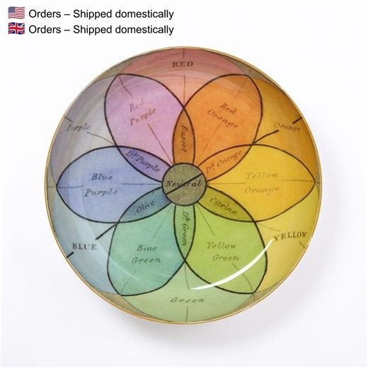 Chroma Small Round Enamel Tray | Design-led Gift for Home & Kitchen - Etsy