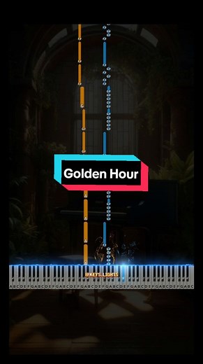 Learn to Play Golden Hour on Piano with This Easy Tutorial!