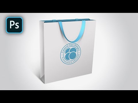 Put your Logo Designs on Bags using Photoshop Mockup | Tutorial