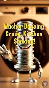 Stop the Vibration Monster! Essential Washer Maintenance Tips #WasherCare #HomeMaintenance