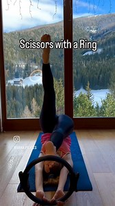 99K views · 1K reactions | Scissors with a Ring ✂️⭕️ #scissors #magiccircle #ivanapilates #vivafitnest | Ivana Pilates | Facebook