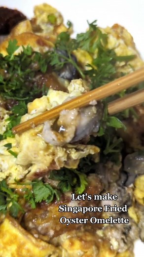 Delicious Homemade Oyster Omelette Recipe