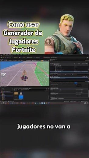 How to use the PLAYER GENERATOR in Fortnite 😎