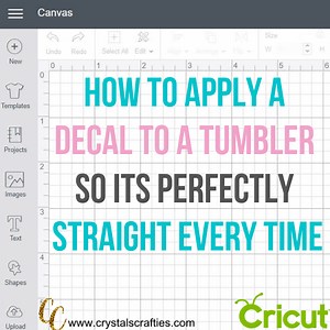 How to Apply a Decal to a Tumbler