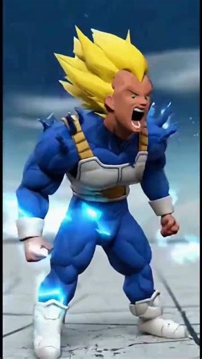 Vegeta multi animation power up