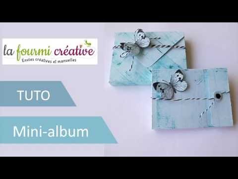 Tuto: mini-album pour enveloppe 3D