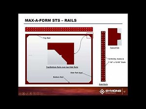 Intro to Symons Max-A-Form STS - Webinar Training by Dayton Superior
