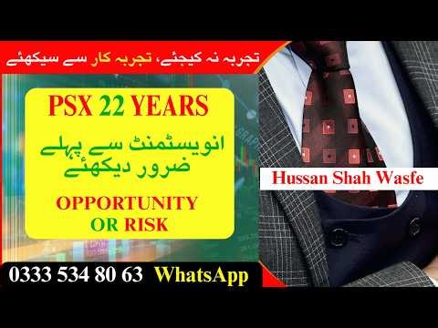 PSX 22 YEARS HISTORY ANALYSIS | INVEST OR WAIT | Hussain Shah Wasfi | The 1% Mindset