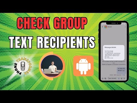 How to See All Recipients of a Group Text Android