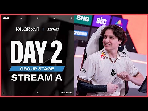 VALORANT at EWC 25 - Day 2 - Group Stage - Stream A