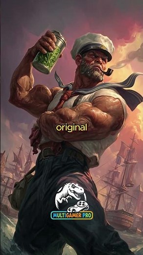 La verdadera historia de Popeye el Marino 💪💪