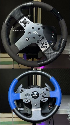 🔊 Thrustmaster T150 vs Fanatec CSL Elite calibration #thrustmaster #fanatec #shorts