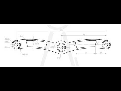AutoCAD 2D Drawing Tutorial for Beginners -25 | Step-by-Step Practice