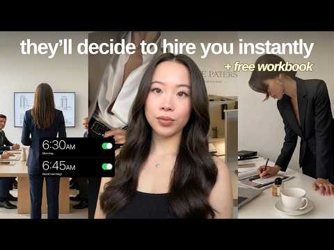 the ultimate guide to ace every job interview & get hired instantly (+free worksheet!)