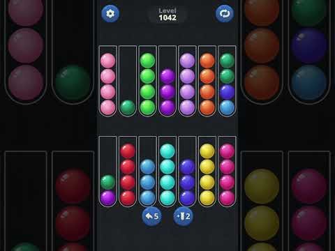 Ball Sort by Infinite Joy (V2): Levels 1041, 1042, 1043