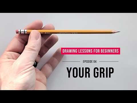 You're Holding Your Pencil Wrong! | A Drawing Guide for Beginners | Episode 04