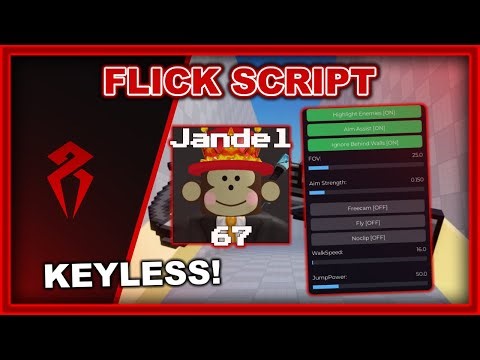 🔥 KEYLESS FLICK SCRIPT 🔥 REALISTIC AIMBOT, ESP, FREECAM 🔥 ROBLOX GUI