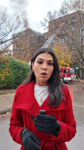 Before 3 a.m. a massive fire broke out on the seventh floor. Firefighters rushed to the scene. A day full of smoke and sadness for families who lost their home on the seventh floor. #westchester #explore #news #newsoftheday #fire | Estefania Salinas