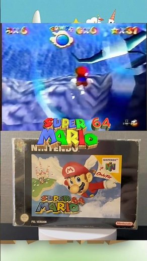 Super Mario 64 – Original N64 Ad #n64 #supermario64 #retrogaming
