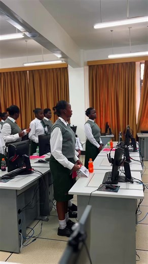 Inside Confucius institute computer lab