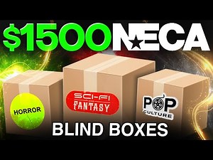 Unboxing $1500 NECA Horror, Sci-Fi & Pop Culture Blind Boxes!