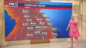 Orlando AM Weather Forecast: High temps before cooldown