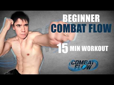 Beginner Combat Flow Workout – 15 Min Follow Along (No Equipment)
