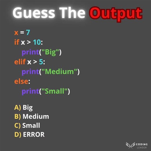 @pycode_hubb on Instagram: "Follow & Comment for more 🚀 . . . . . . . . . . . . . . . . . . . . . . . . Follow @pycode_hubb for more 📩✅ . . . . . . . . . . . . . . . . . . . . . . . . Quiz Game Python #python #pythonquiz #input #output #pythonexercise #programmingindia"
