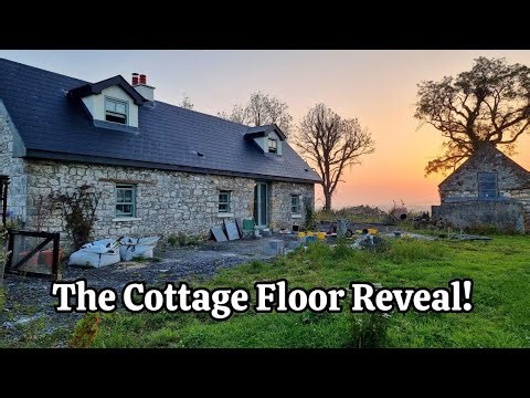 Flagstone Floor For The 250 Year Old Cottage.