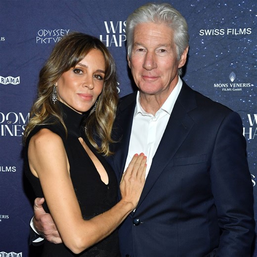 Richard Gere and His Wife Alejandra Silva Pack on the PDA During Rare Red Carpet Appearance