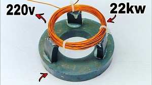6.6K views · 32 reactions | free electricity generator homemade/ I turn copper wire and magnet into220v #generator #electric #viral #diy #motor | Deep side | Facebook